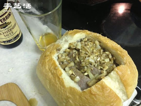 DIY超大的雙層牛排漢堡 這下夠吃了吧！ -  rpnrmr.com