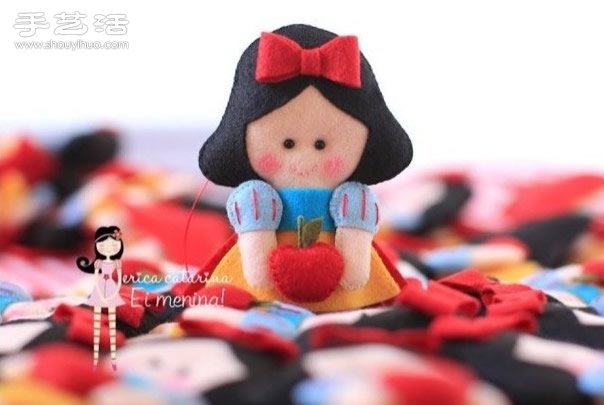 布藝女生娃娃玩偶手工制作帶圖紙 -  rpnrmr.com