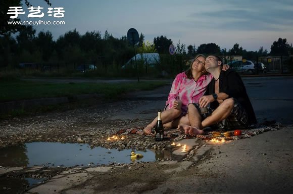 惡搞DIY政府看不到的馬路”坑洞” -  rpnrmr.com