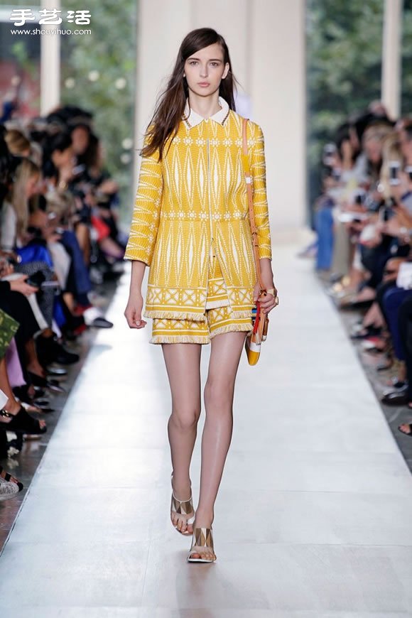 以畫家為靈感的Tory Burch 2015春季女裝 -  rpnrmr.com