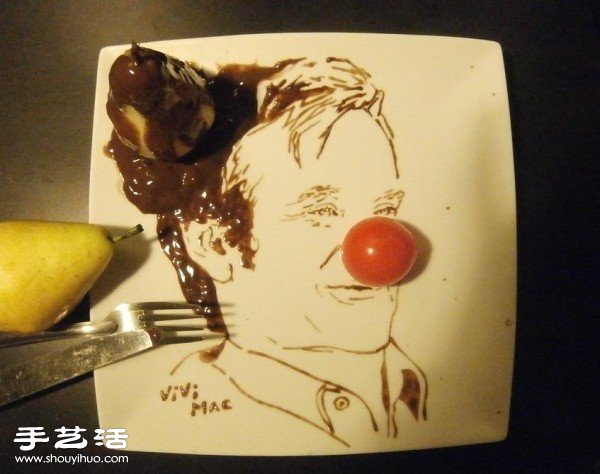 跟著法國藝術(shù)家Vivi Mac一起玩食物繪畫 -  rpnrmr.com