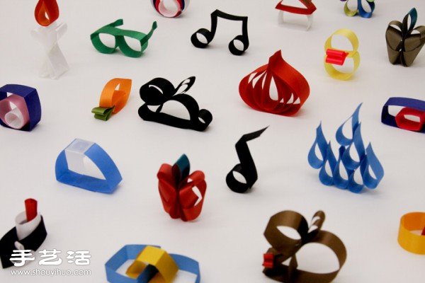 彩色綢帶DIY制作的各種可愛小裝飾品 -  rpnrmr.com