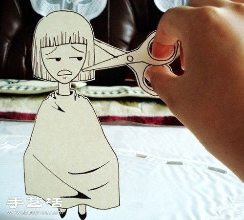 DIY超有趣的創(chuàng)意互動(dòng)剪紙畫 -  rpnrmr.com