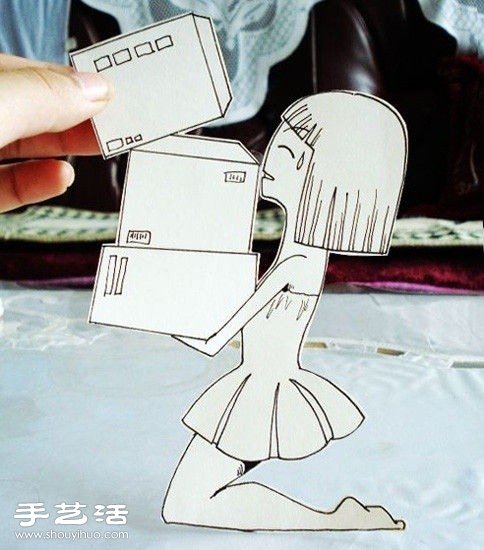 DIY超有趣的創(chuàng)意互動(dòng)剪紙畫 -  rpnrmr.com