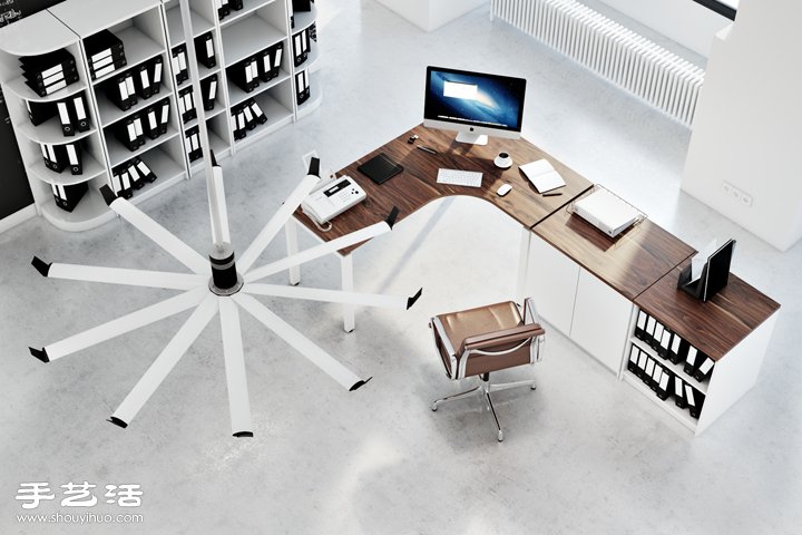 簡潔大氣的RD office辦公空間設(shè)計(jì) -  rpnrmr.com