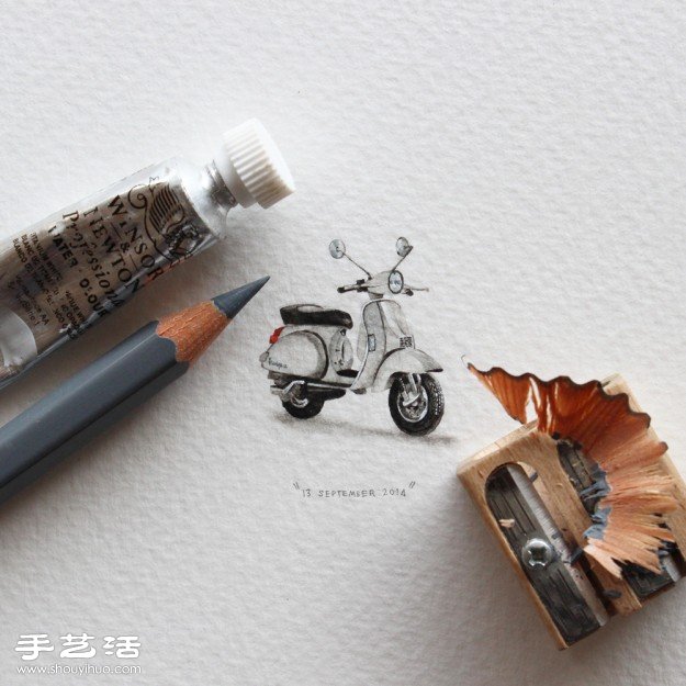 寄給螞蟻的明信片：連續(xù)365天的微插畫 -  rpnrmr.com
