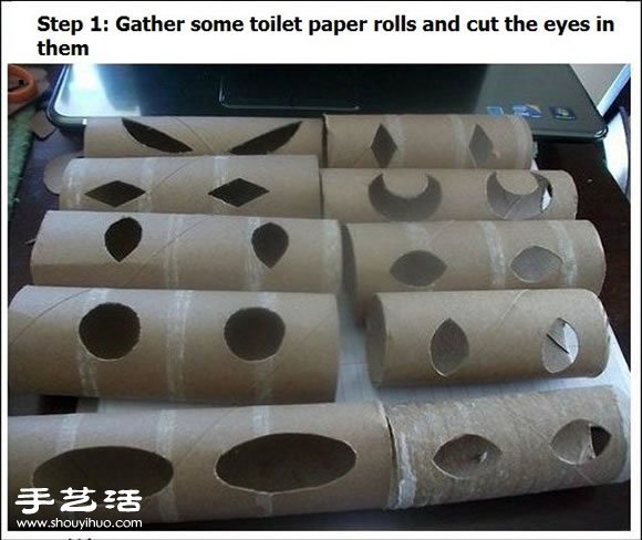 簡單手工DIY制作夜晚嚇人小道具 -  rpnrmr.com