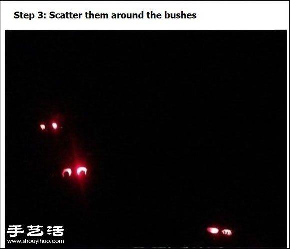 簡單手工DIY制作夜晚嚇人小道具 -  rpnrmr.com