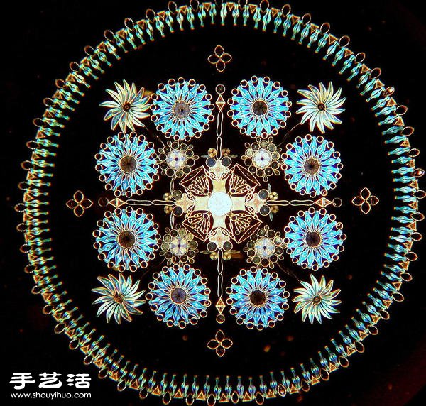 顯微鏡下的絕美 單細胞硅藻排列的視覺藝術(shù) -  rpnrmr.com