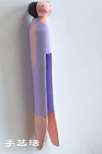 毛線+木夾子 DIY手工制作婚慶用花仙子玩偶 -  rpnrmr.com