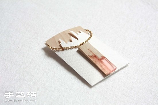 破碎楓木與樹(shù)脂DIY環(huán)保主題項(xiàng)鏈掛墜 -  rpnrmr.com