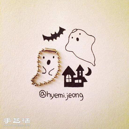 韓國插畫師Hyemi Jeong的創(chuàng)意簡筆畫 -  rpnrmr.com