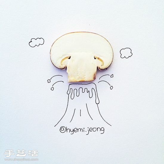 韓國插畫師Hyemi Jeong的創(chuàng)意簡筆畫 -  rpnrmr.com
