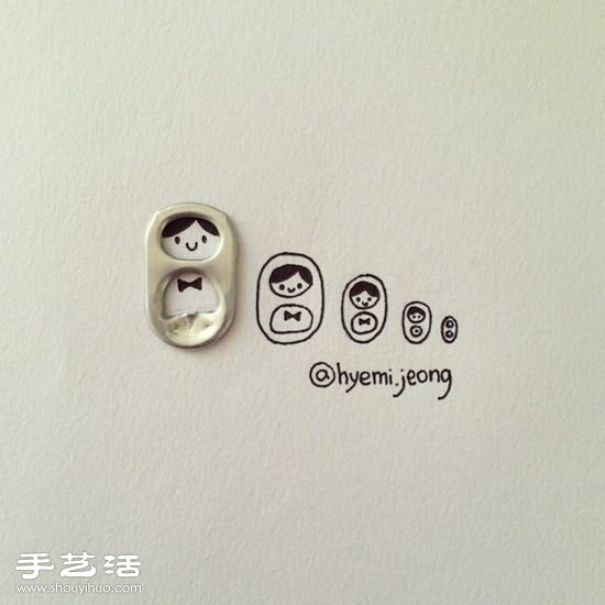 韓國插畫師Hyemi Jeong的創(chuàng)意簡筆畫 -  rpnrmr.com