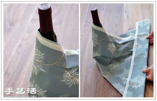 紅酒的精致包法 紅酒瓶的日式包法圖解教程 -  rpnrmr.com