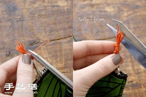 帶拉鏈自然風(fēng)手工布袋/手袋制作圖解教程 -  rpnrmr.com