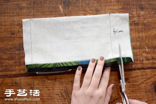 帶拉鏈自然風(fēng)手工布袋/手袋制作圖解教程 -  rpnrmr.com