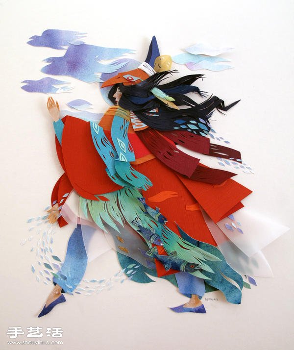 超強(qiáng)日本浮世繪風(fēng)格紙藝藝術(shù)作品 -  rpnrmr.com