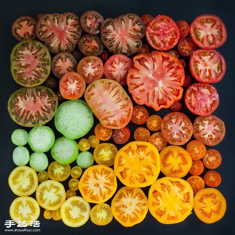 藝術(shù)家們利用各種食材DIY的創(chuàng)意拼貼畫 -  rpnrmr.com