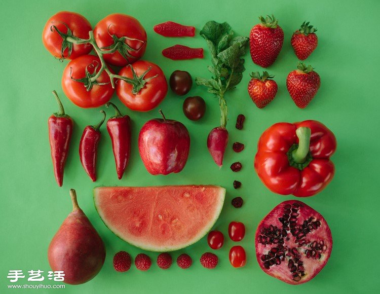 藝術(shù)家們利用各種食材DIY的創(chuàng)意拼貼畫 -  rpnrmr.com