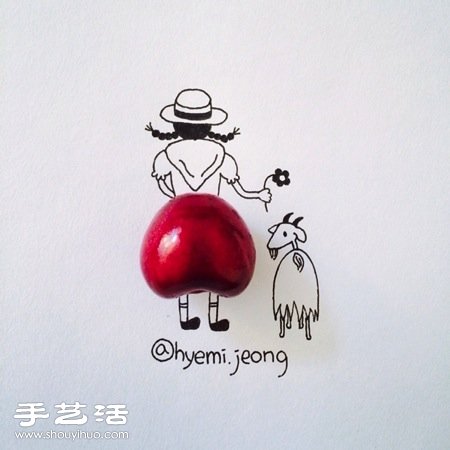 韓國插畫師Hyemi Jeong的創(chuàng)意簡筆畫(續(xù)) -  rpnrmr.com