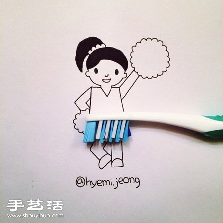 韓國插畫師Hyemi Jeong的創(chuàng)意簡筆畫(續(xù)) -  rpnrmr.com