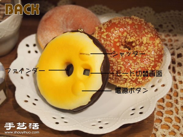 讓少女們瘋狂的巧克力甜甜圈相機!! -  rpnrmr.com