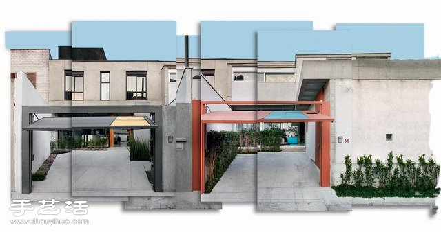 兩位建筑師的雙胞胎房子裝修設(shè)計(jì) -  rpnrmr.com