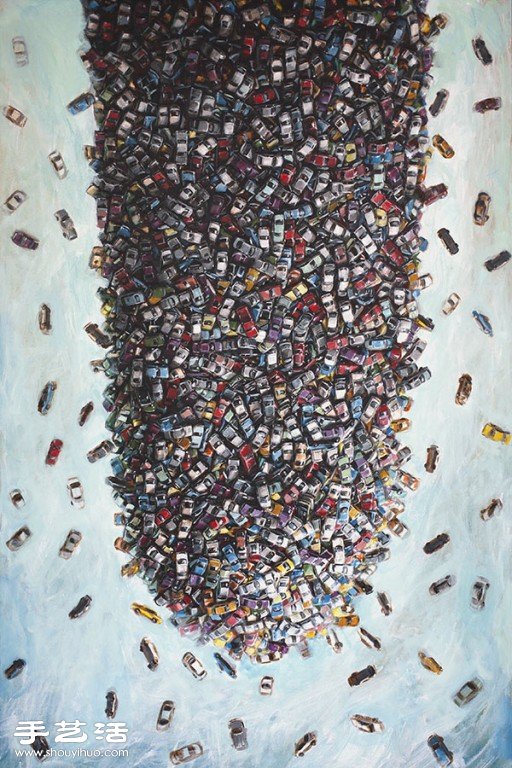 舊金山藝術(shù)家MICHAEL KERBOW超現(xiàn)實(shí)畫作 -  rpnrmr.com
