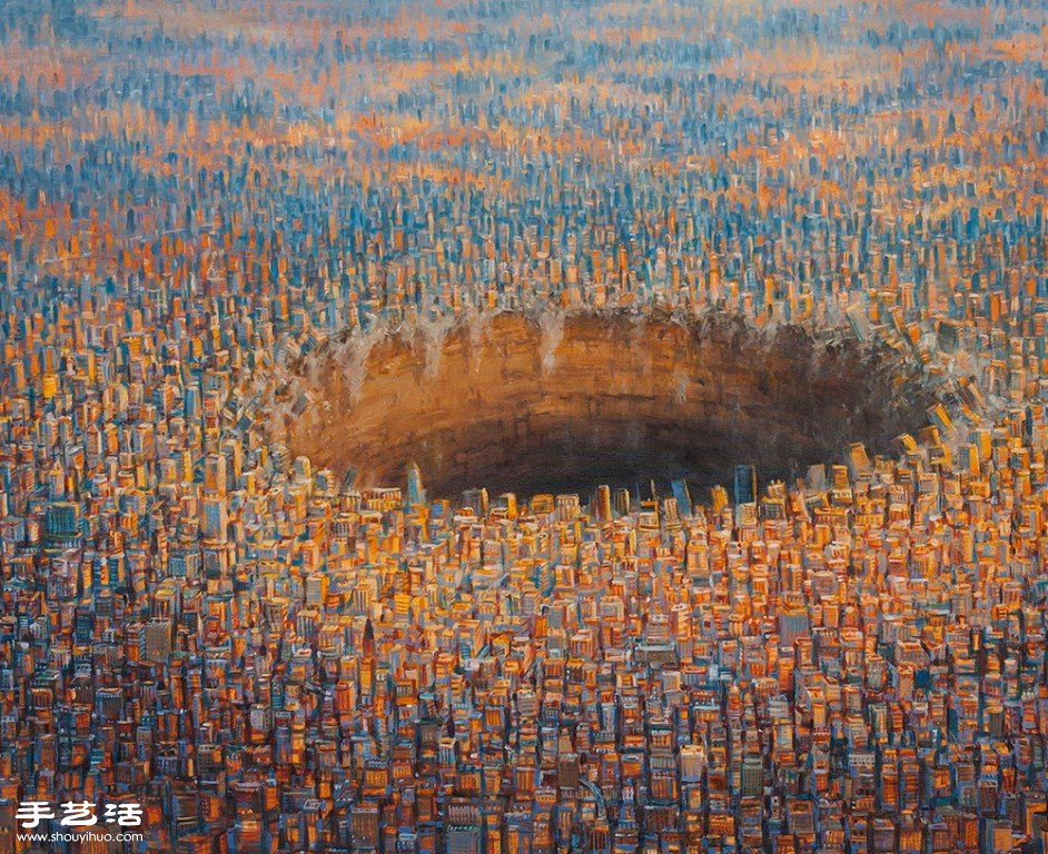 舊金山藝術(shù)家MICHAEL KERBOW超現(xiàn)實(shí)畫作 -  rpnrmr.com