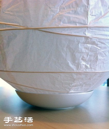 蛋糕紙杯DIY手工制作漂亮的花球燈圖解教程 -  rpnrmr.com