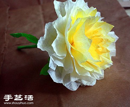 蛋糕紙托紙杯手工DIY逼真牡丹花圖解教程 -  rpnrmr.com