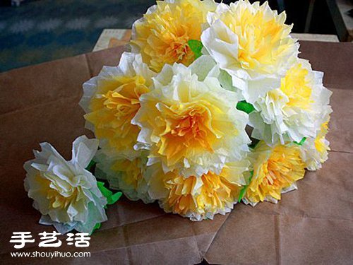 蛋糕紙托紙杯手工DIY逼真牡丹花圖解教程 -  rpnrmr.com