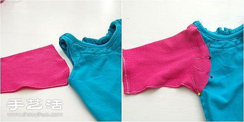 寶寶舊衣服改造教程 DIY簡(jiǎn)單的撞色寶寶衣 -  rpnrmr.com