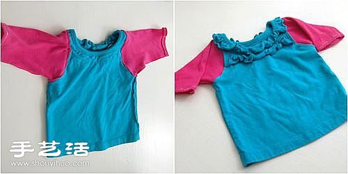 寶寶舊衣服改造教程 DIY簡(jiǎn)單的撞色寶寶衣 -  rpnrmr.com