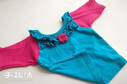 寶寶舊衣服改造教程 DIY簡(jiǎn)單的撞色寶寶衣 -  rpnrmr.com
