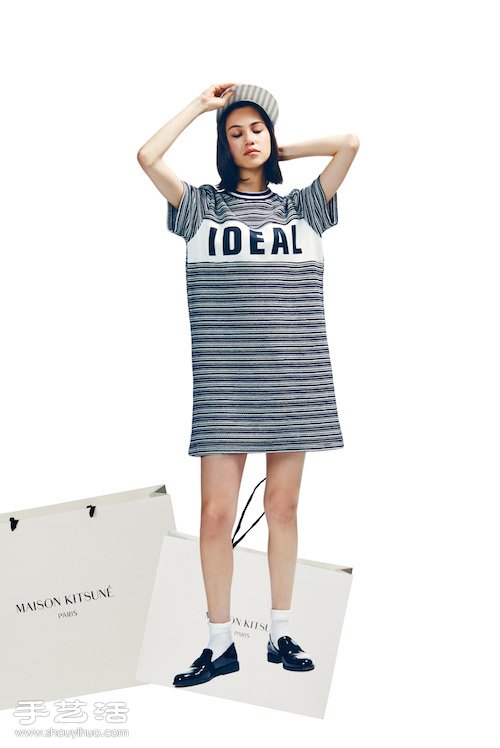 MAISON KITSUNé 2015 春夏女裝設計穿搭 -  rpnrmr.com