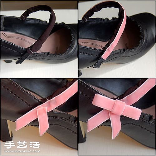 鞋子巧改造 增添可愛蝴蝶結(jié)裝飾圖解教程 -  rpnrmr.com