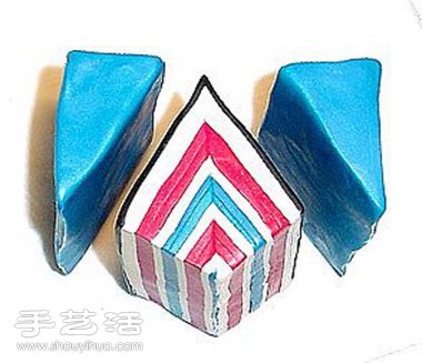 帶花紋的軟陶珠子手工DIY制作圖解教程 -  rpnrmr.com