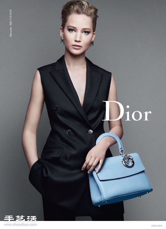 Jennifer Lawrence演繹Miss Dior手袋廣告 -  rpnrmr.com