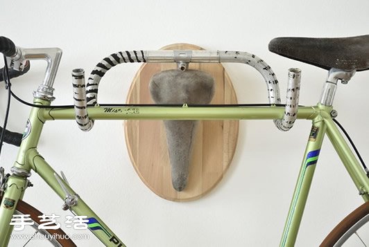 利用廢棄自行車車座手工制作創(chuàng)意裝飾壁掛 -  rpnrmr.com