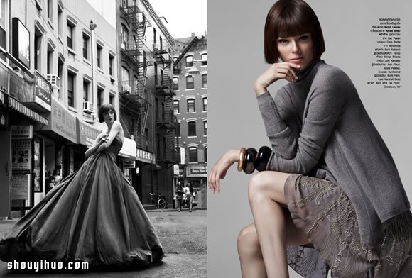 Pose女王 加拿大超模Coco Rocha時(shí)尚寫真 -  rpnrmr.com