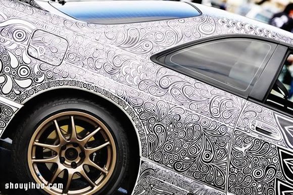 超級(jí)搶眼的汽車奇異筆彩繪 酷斃了有木有！ -  rpnrmr.com