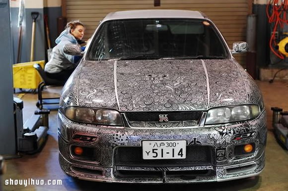 超級(jí)搶眼的汽車奇異筆彩繪 酷斃了有木有！ -  rpnrmr.com