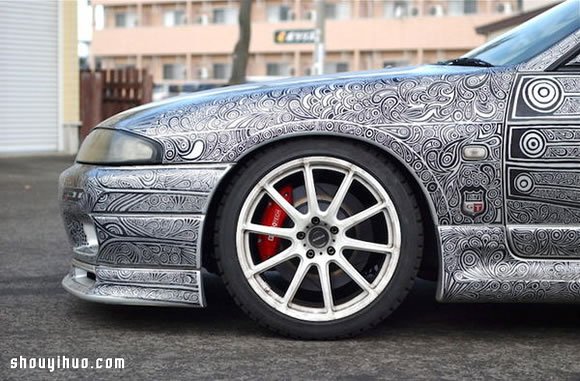 超級(jí)搶眼的汽車奇異筆彩繪 酷斃了有木有！ -  rpnrmr.com