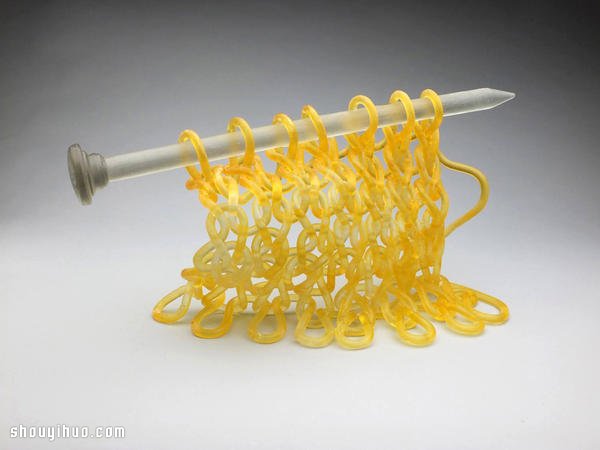 最火熱的編織技巧，仿毛線針織玻璃雕塑 -  rpnrmr.com