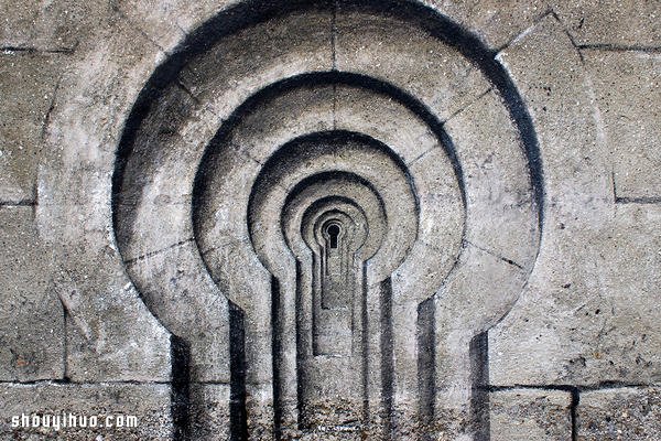 幾可亂真的畫窗涂鴉 一不小心就會撞上去！ -  rpnrmr.com
