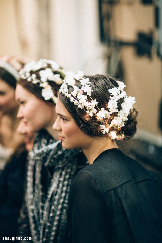 Reem Acra Fall 2015 令人驚艷婚紗頭飾 -  rpnrmr.com