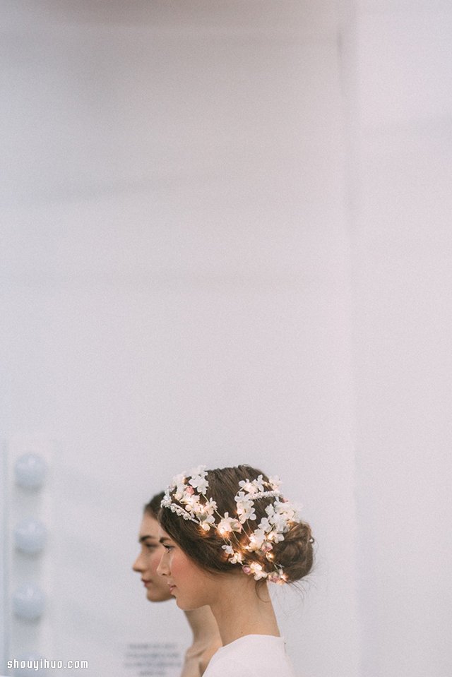 Reem Acra Fall 2015 令人驚艷婚紗頭飾 -  rpnrmr.com