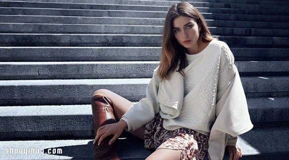 隨性與女人味兼具 H&M 2014秋冬女裝穿搭 -  rpnrmr.com